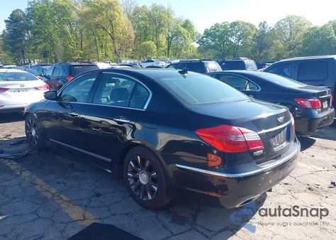 2012 Hyundai Genesis 4.6 from USA, damaged, VIN KMHGC4DFXCU169401